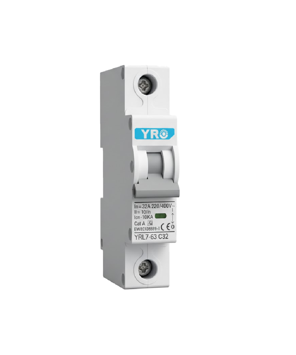 Interruptor Automático YRO YRL7 Unipolar 100A 6kA 110/220V AC - Imagen 2
