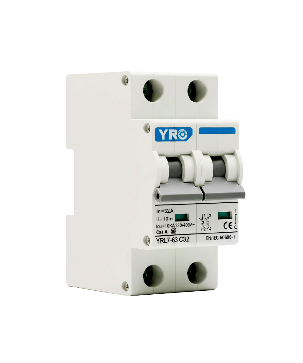 Interruptor Automático YRO YRL7 2P 25A 6kA 110/220V AC - Imagen 3